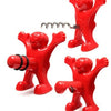 Kitchen Bar Red Fun Happy Man Wine Beer Soda Bottle Openers